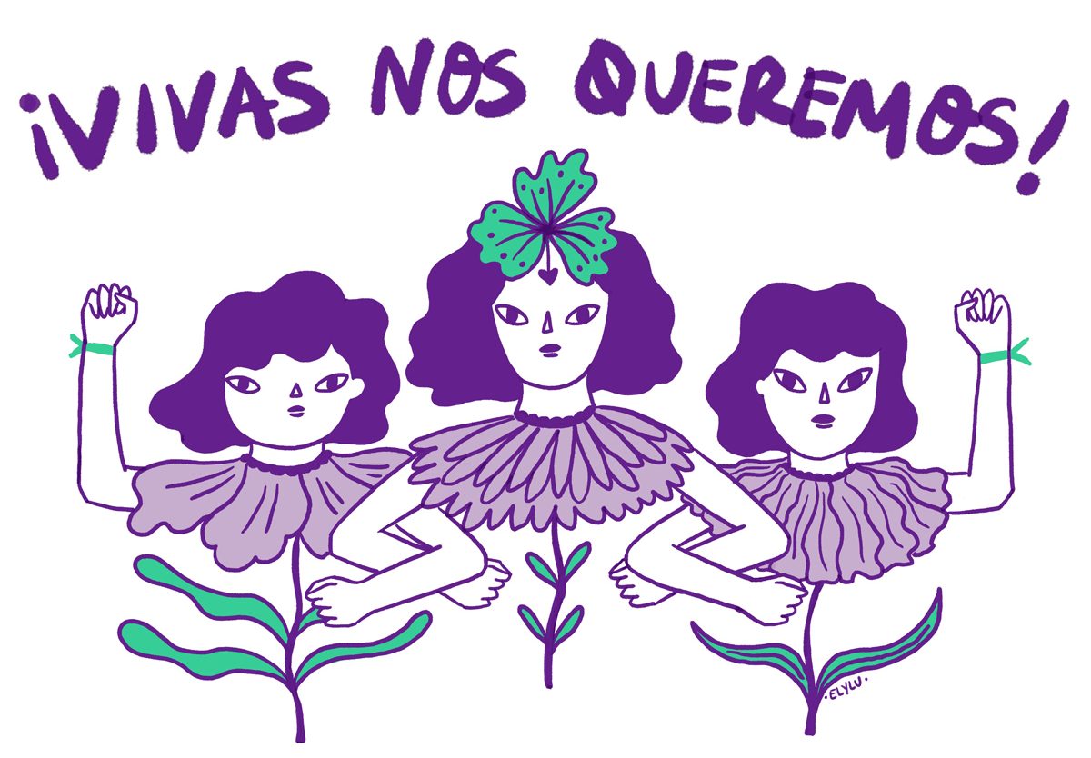 8M, equidad, mujeres, feminismo, flores, lucha